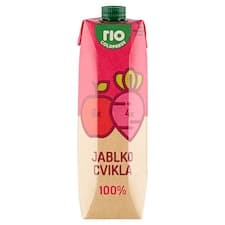 Rio Cold Press 100% šťáva z jablek a červené řepy 1l