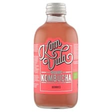 Komvida Bio fermentovaný nápoj z čaje s drobným ovocem a ibiškem 250ml