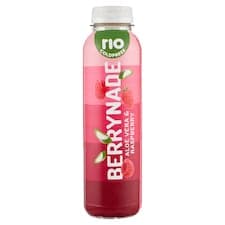 Rio Cold Press Nesycený vícedruhový ovocný nápoj s malinovým pyré s kousky aloe vera 400ml