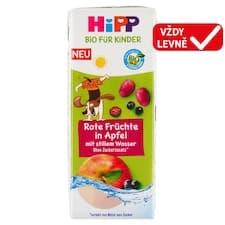 HiPP Bio nápoj jemné jablko a ovoce s neperlivou pramenitou vodou od 1+ 200ml
