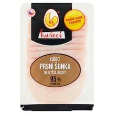 DZ Klatovy Kuřecí prsní šunka nejvyšší jakosti 0,100kg