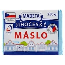 Madeta Jihočeské máslo 250g