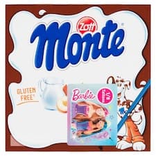 Zott Monte Mléčný dezert čokoládový s lískovými oříšky 4 x 55g (220g)