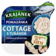 Krajánek Pomazánka cottage s tuňákem 100g