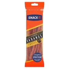 Snack !t Exclusive Kabanos vepřový se sýrem 120g