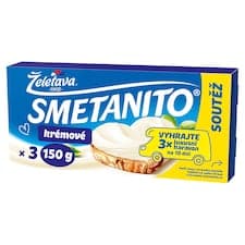 Smetanito Krémové 3 ks 150g