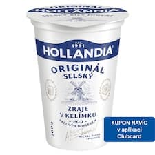 Hollandia Selský jogurt bílý s kulturou BiFi 200g