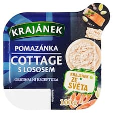 Krajánek Pomazánka Cottage s lososem 100g