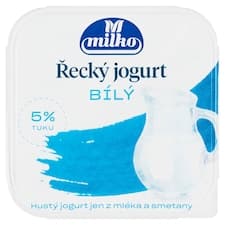 Milko Řecký jogurt 5% bílý 140g