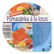 Gurmán Klub Pomazánka à la losos s kaviárem 150g