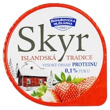 Bohušovická mlékárna Skyr jahoda 130g