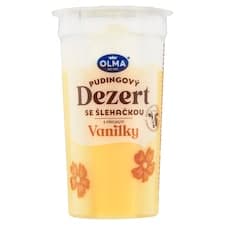 Olma Dezert Pudingový se šlehačkou s příchutí vanilky 200g