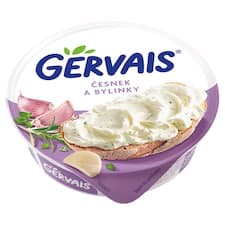 Gervais Čerstvý tvarohový sýr s česnekem a bylinkami 80g