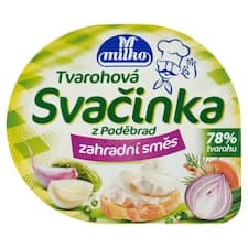 Milko Tvarohová svačinka zahradní směs 140g