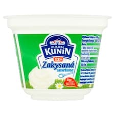 Mlékárna Kunín Zakysaná smetana 12% 190g