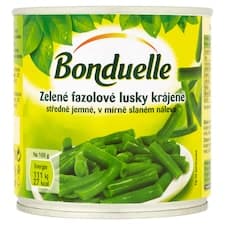 Bonduelle Zelené fazolové lusky krájené 400g