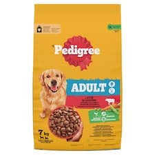 Pedigree Adult s hovězím a zeleninou 7kg