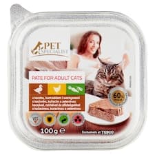 Pet Specialist S kachním, kuřecím a zeleninou 100g