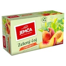 Jemča Zelený čaj s broskví 20 x 1,5g (30g)