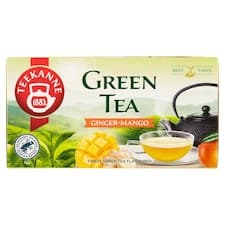 Teekanne Zelený čaj aromatizovaný s příchutí zázvoru, manga a citrónu 20 x 1,75g (35g)