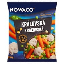 Nowaco Královská hluboce zmrazená zeleninová směs 350g