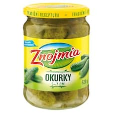 Znojmia Okurky 5-7 cm 520g