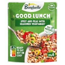 Bonduelle Good Lunch špalda a hrášek s kořeněnou zeleninou 250g