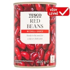 Červené fazole v chilli omáčce 400g