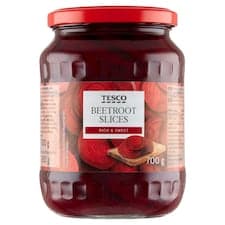 Plátky červené řepy ve sladkokyselém nálevu 700g