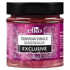 efko Exclusive Burger & Salad červená cibule 210ml