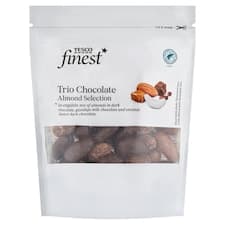 Finest Směs pražených jader mandlí v čokoládě 150g