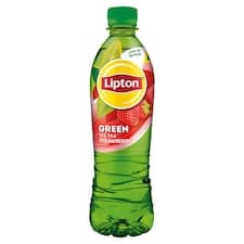 Lipton Ledový čaj zelený s příchutí jahod 500ml