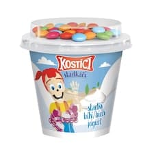 KOSTÍCI Sladkáči (slazený jogurt a čokoládové dražé) 109g