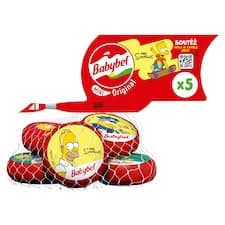 Babybel Mini Original poloměkký zrající plnotučný sýr 5 x 20g (100g)