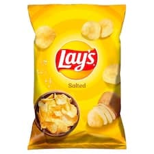 Lay's Smažené bramborové lupínky solené 130g