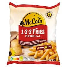McCain 123 bramborové hranolky 750g