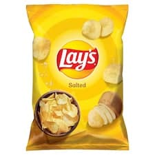 Lay's Smažené bramborové lupínky solené 60g