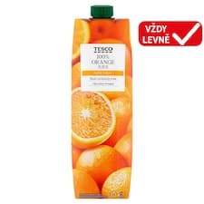 100% pomerančová šťáva 1l