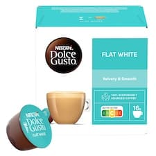 NESCAFÉ® Dolce Gusto® Flat White - kávové kapsle - 16 ks