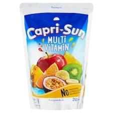 Capri-Sun Multivitamin nesycený nealkoholický ovocný nápoj 200ml