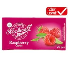 Stockwell & Co. Bylinno-ovocný čaj s malinami 20 x 2g (40g)
