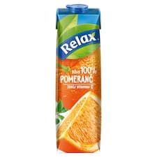 Relax Džus 100% pomeranč 1l