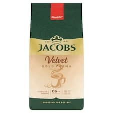 Jacobs Velvet Gold Crema zrnková káva 1000g