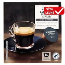 Směs pražené mleté kávy arabica a robusta 16 x 7g (112g)