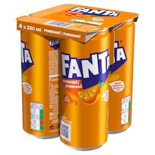 Fanta Pomeranč 4 x 330ml