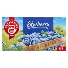 Teekanne World of Fruits Blueberry ovocno-bylinný čaj 20 x 2,25g (45g)