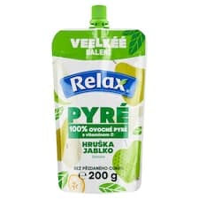 Relax 100% pyré hruška jablko banán 200g