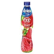 Relax Sirup jablko aronie malina 700ml