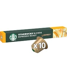 Starbucks by Nespresso Blonde Espresso Roast - kávové kapsle - 10 kapslí v balení