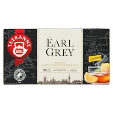 Teekanne Earl Grey Lemon černý čaj aromatizovaný 20 x 1,65g (33g)